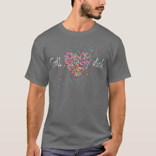 Camiseta Jesus Deus Bíblia Coração Amor Igreja Fé Presente 