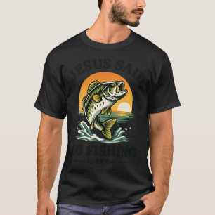 Camiseta Jesus Disse Ir Pescar
