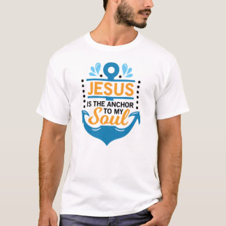 Camiseta Jesus É A Âncora cristã