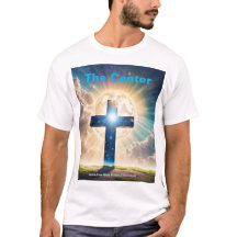 Jesus é a camisa-T dos homens do centro