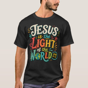 Camiseta Jesus É a Luz do Mundo João