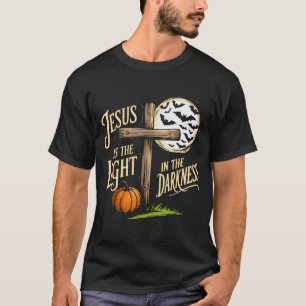 Camiseta Jesus É a Luz na Escuridão Christian Hallo