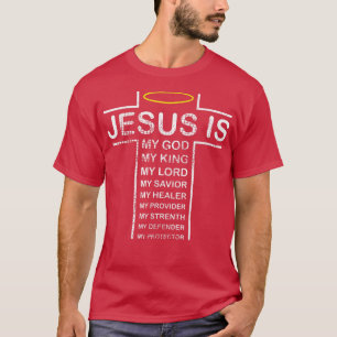 Camiseta Jesus é a minha fé Jesus crê no Christian Reli