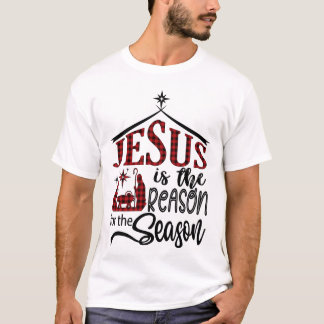 Camiseta Jesus É A Razão Da Época