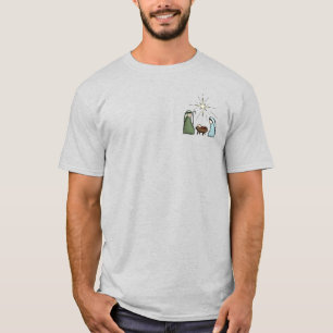 Camiseta Jesus é a razão da estação - cor