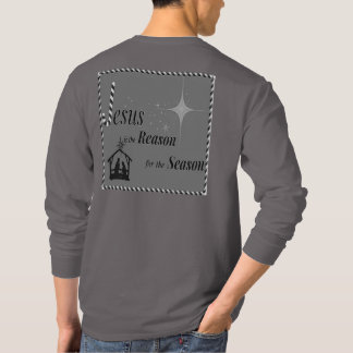 Camiseta Jesus é a Razão da Temporada de Natal 