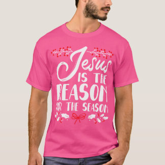 Camiseta Jesus É A Razão Do Dia De Natal X
