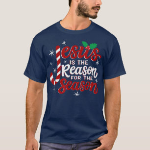 Camiseta Jesus É A Razão Do Natal Chris