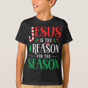 Camiseta Jesus é a razão do Natal da temporada