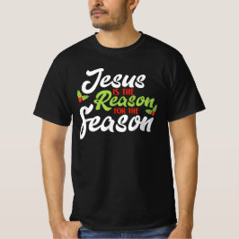 Camiseta Jesus é a razão do Natal da temporada