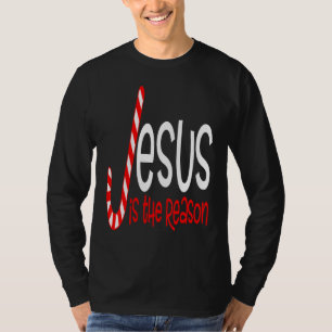 Camiseta Jesus É A Razão Do Natal Religioso Cristão