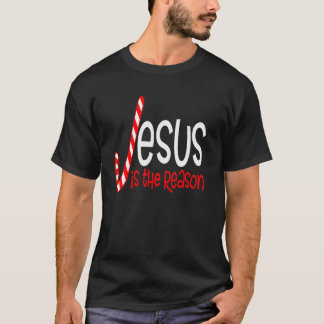 Camiseta Jesus É A Razão Do Natal Religioso Cristão