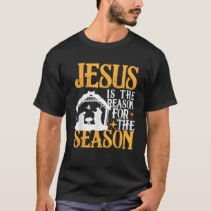 Camiseta Jesus É A Razão Para A Época Christian Chris