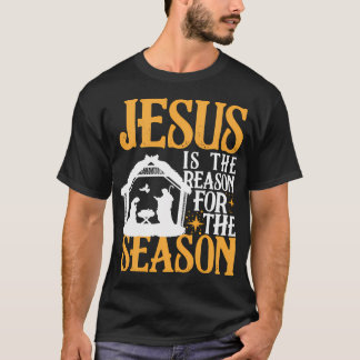 Camiseta Jesus É A Razão Para A Época Christian Chris