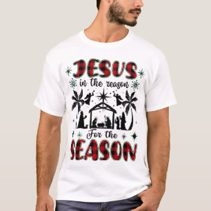 Camiseta Jesus É A Razão Para A Época Cristã