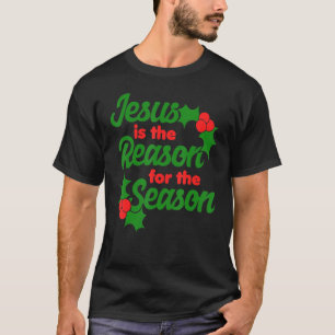Camiseta Jesus É A Razão Para A Época Da Xadrez Cristã