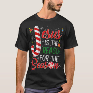 Camiseta Jesus É A Razão Para A Época De Natal