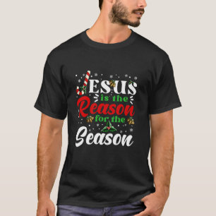 Camiseta Jesus É A Razão Para A Época Natal X Mas