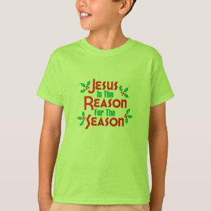 Camiseta Jesus é a razão para a estação