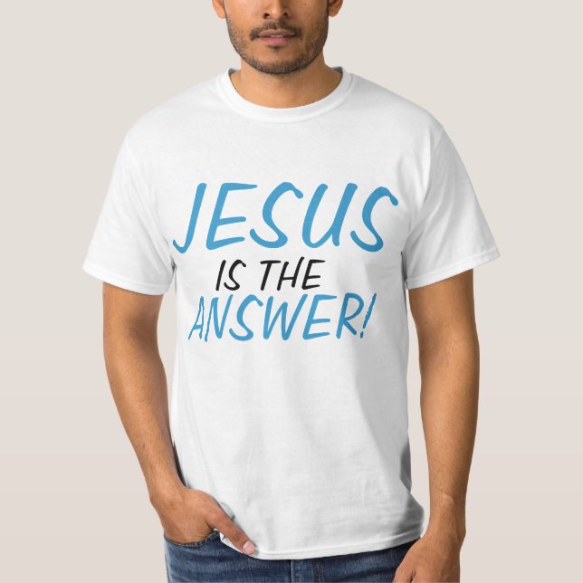 Camiseta JESUS é a RESPOSTA! (Frente)
