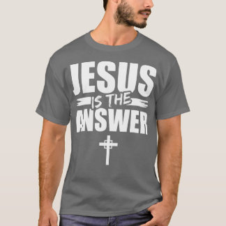 Camiseta Jesus é a resposta Jesus (2)