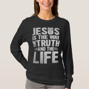 Camiseta Jesus É A Verdade Da Vida