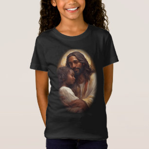 Camiseta Jesus e Criança