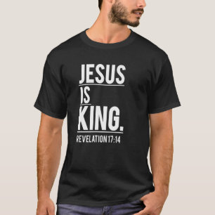 Camiseta Jesus é cristão-Bíblia-cristão-rei