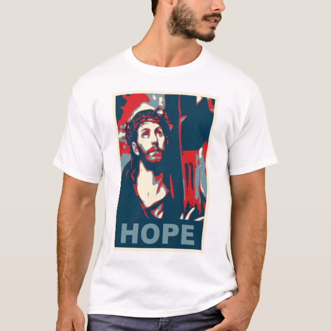 Camiseta Jesus é esperança (Frente)