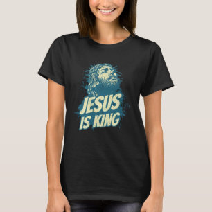 Camiseta Jesus é Igreja da Fé Fiel Deus Cristão