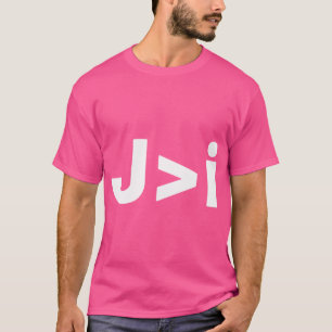 Camiseta Jesus é maior do que eu, ele é o maior símbolo do