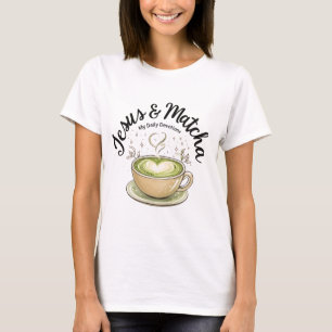 Camiseta Jesus e Matcha