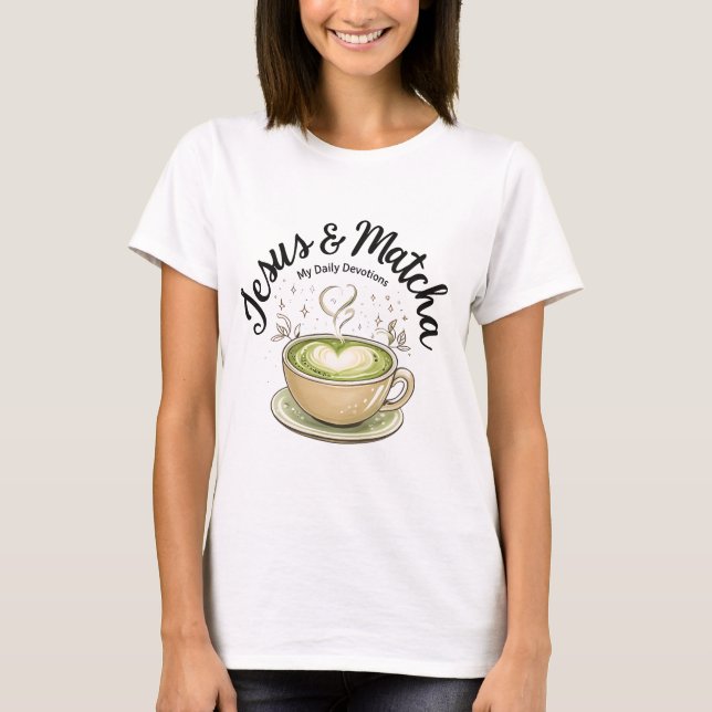 Camiseta Jesus e Matcha (Frente)