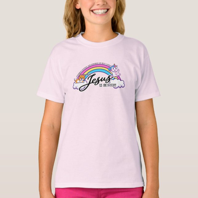 Camiseta Jesus é melhor! (Frente)