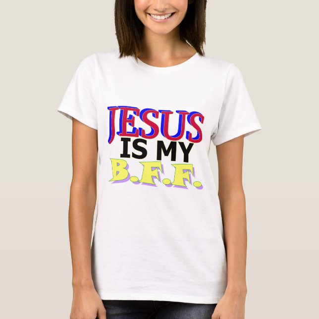 Camiseta Jesus é meu B.F.F. (Frente)