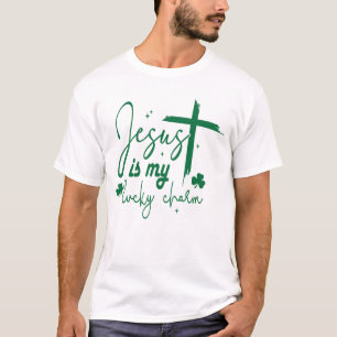 Camiseta Jesus É Meu Charme Sortudo rua de jesus, dia de
