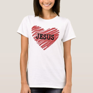CAMISETA JESUS É MEU CORAÇÃO