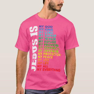 Camiseta Jesus é meu Cristo Devoteado Bíblia Cristã Pra