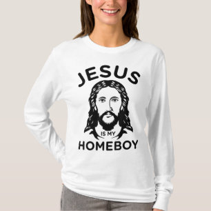 Camiseta Jesus É Meu Ficar em casa