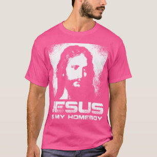 Camiseta Jesus É Meu Ficar em casa