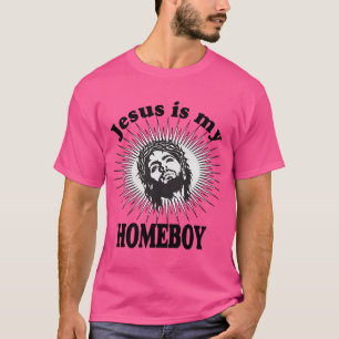 Camiseta Jesus É Meu Ficar em casa