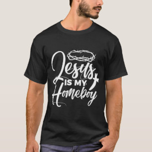 Camiseta Jesus é meu Ficar em casa religioso cristão engraç