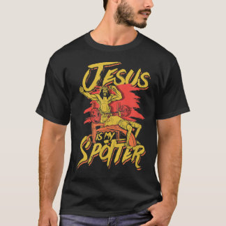 Camiseta Jesus é meu observador Jesus erguendo e construind