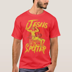 Camiseta Jesus é meu observador Jesus erguendo e construind