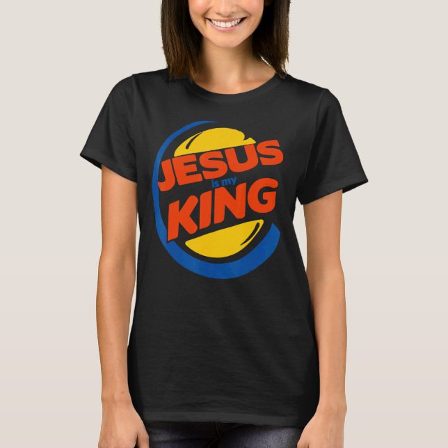 Camiseta Jesus é meu rei (Frente)