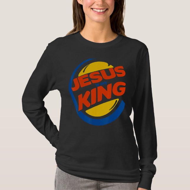 Camiseta Jesus é meu rei (Frente)