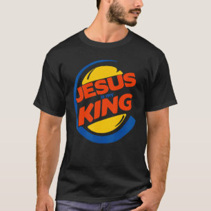 Camiseta Jesus é meu rei