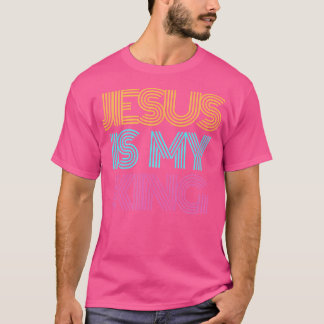Camiseta Jesus é meu rei religioso cristão espiritual
