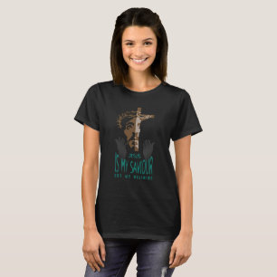 Camiseta Jesus é meu salvador Mulheres