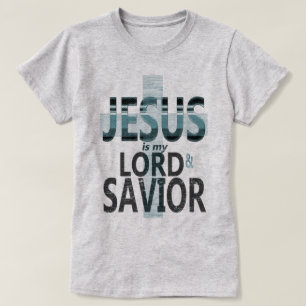 Camiseta Jesus é meu t-shirt das mulheres do senhor e do
